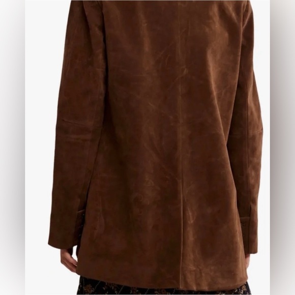 NWT FREE PEOPLE WE THE FREE
Paper Cut Vegan Suede Blazer | MSRP $198 Oversized - Picture 2 of 5